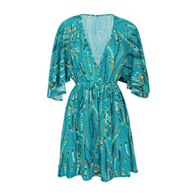 Carica l'immagine nel visualizzatore di Gallery, Product Front: Rio De Sol Mini Dress Rain Mini Dress