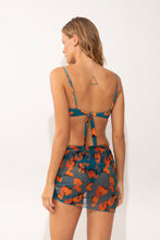 Carica l'immagine nel visualizzatore di Gallery, Model Back: Rio De Sol Jupe De Page Luma Mini Skirt Ruched