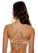 Carica l'immagine nel visualizzatore di Gallery, Model Back: Luli Fama Haut Top Sweetheart Limoncello