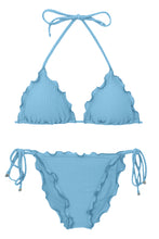 Carica l'immagine nel visualizzatore di Gallery, Product Front: Rio De Sol Ensemble Set Dots-Sky Frufru-Comfy