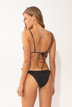 Carica l'immagine nel visualizzatore di Gallery, Model Back: Rio De Sol Bas Bottom Linea-Black Ibiza-Comfy