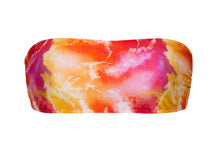 Carica l'immagine nel visualizzatore di Gallery, Product Front: Rio De Sol Haut Top Tiedye-Red Bandeau-Reto
