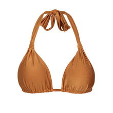 Carica l'immagine nel visualizzatore di Gallery, Product Front: Rio De Sol Haut Top Shimmer-Nocciola Mel