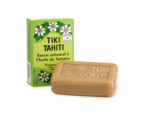 Carica l'immagine nel visualizzatore di Gallery, Product Front: Tiki Bar Soaps Tiki Savon Tamanu 130 Gr