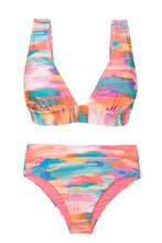 Carica l'immagine nel visualizzatore di Gallery, Product Front: Rio De Sol Ensemble Set River Halter-Cos Hotpant-Cos