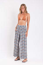 Carica l'immagine nel visualizzatore di Gallery, Image 04: Rio De Sol Pantalon De Plage Ikat Wide Pants