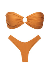 Carica l'immagine nel visualizzatore di Gallery, Product Front: Rio De Sol Ensemble Set Shimmer-Nocciola Mavi Nara