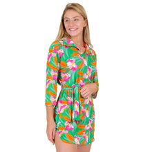 Carica l'immagine nel visualizzatore di Gallery, Gallery: Rio De Sol Chemise Green Bloom Chemise