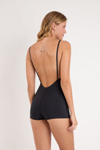 Carica l'immagine nel visualizzatore di Gallery, Model Back: Rio De Sol Une Pièce Nero Margot