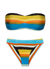 Carica l'immagine nel visualizzatore di Gallery, Product Front: Rio De Sol Ensemble Set Artsy Bandeau-Pli Nice