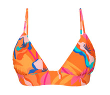 Carica l'immagine nel visualizzatore di Gallery, Product Front: Rio De Sol Haut Top Orange-Bloom Tri-Cos