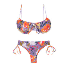 Carica l'immagine nel visualizzatore di Gallery, Product Front: Rio De Sol Ensemble Set Garden-Flower Balconet-Tie Angel