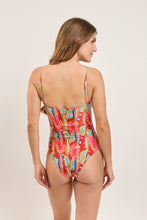 Carica l'immagine nel visualizzatore di Gallery, Model Back: Rio De Sol Une Pièce Sea-Bloom Sara-Op