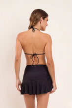 Carica l'immagine nel visualizzatore di Gallery, Model Back: Rio De Sol Jupe De Page Mini Skirt Nero