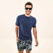 Carica l'immagine nel visualizzatore di Gallery, Image 05: Uv Line Short De Bain Short Acqua Coqueiros Marinho Upf50+