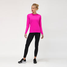 Carica l'immagine nel visualizzatore di Gallery, Model Front: Uv Line T-Shirt Camiseta Uv X Pro Ml Rosa Upf50+
