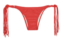 Carica l'immagine nel visualizzatore di Gallery, Product Front: Rio De Sol Bas Calcinha Franja Red