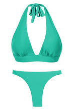 Carica l'immagine nel visualizzatore di Gallery, Product Front: Rio De Sol Ensemble Set Opal Halter-Cos Leblon-Fio