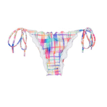 Carica l'immagine nel visualizzatore di Gallery, Product Front: Rio De Sol Bas Calcinha Plaid Frufru