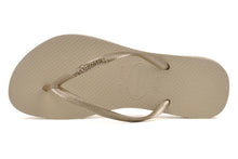 Carica l'immagine nel visualizzatore di Gallery, Image 06: Havaianas Tongs Slim Sand Grey/Light Golden