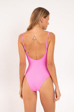 Carica l'immagine nel visualizzatore di Gallery, Model Back: Rio De Sol Une Pièce Crespinho-Rosa Hype