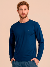 Carica l'immagine nel visualizzatore di Gallery, Gallery: Uv Line T-Shirt Longsleeve Uvpro Masc Cobalt Upf50+