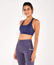 Carica l'immagine nel visualizzatore di Gallery, Image 02: Alto Giro Fitness Haut Top Circuit Blackout Costas Nadador Cinza Graystone