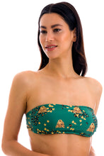 Carica l'immagine nel visualizzatore di Gallery, Gallery: Rio De Sol Haut Top Roar-Green Bandeau-Reto