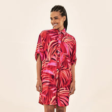 Carica l'immagine nel visualizzatore di Gallery, Image 04: Uv Line Chemise Shirtdress Copacabana Upf50+