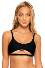 Carica l'immagine nel visualizzatore di Gallery, Image 06: Luli Fama Haut Top Wavy Forever Yours Black