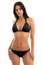 Carica l'immagine nel visualizzatore di Gallery, Model Front: Rio De Sol Bas Calcinha Ambra Mel Preto