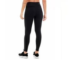 Carica l'immagine nel visualizzatore di Gallery, Model Back: Alto Giro Fitness Bas Legging Bodytex Recortes Atlanta Preto