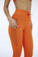 Carica l'immagine nel visualizzatore di Gallery, Image 02: Alto Giro Fitness Bas Legging Hyper Regulagem No Cos Laranja Orangeade