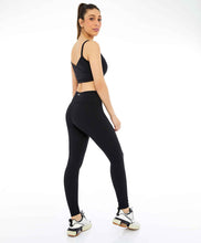 Carica l'immagine nel visualizzatore di Gallery, Image 07: Alto Giro Fitness Bas Legging Unique Recortes Preto