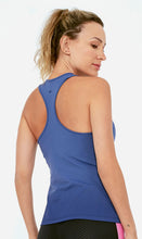 Carica l'immagine nel visualizzatore di Gallery, Model Back: Alto Giro Fitness Haut Regata Skin Fit Degrade Marinho