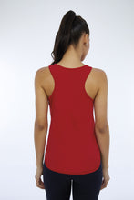 Carica l'immagine nel visualizzatore di Gallery, Model Back: Alto Giro Fitness Haut Regata Skin Fit Inspiracional Vermelho Haute Red