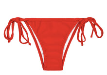Carica l'immagine nel visualizzatore di Gallery, Product Front: Brazilian Bikini Shop Bas Red Lacinho