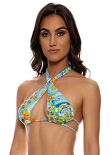 Carica l'immagine nel visualizzatore di Gallery, Image 02: Luli Fama Haut Top Cross Diamond Amalfi