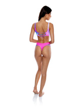 Carica l'immagine nel visualizzatore di Gallery, Image 08: Luli Fama Haut Top Strappy Blue Pink