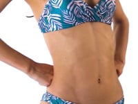 Carica e avvia il video nel visualizzatore di galleria, Video: Rio De Sol Ensemble Set Palms-Blue Balconet-Inv Nice