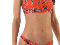Carica e avvia il video nel visualizzatore di galleria, Video: Rio De Sol Haut Top Wildflowers Bra-Sport