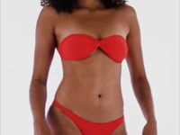 Carica e avvia il video nel visualizzatore di galleria, Video: Rio De Sol Haut Top Rouge Twist