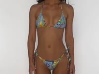 Carica e avvia il video nel visualizzatore di galleria, Video: Luli Fama Haut Top Wavy Ruched Amalfi