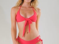 Carica e avvia il video nel visualizzatore di galleria, Video: Rio De Sol Haut Top Dots-Virtual-Pink Kate