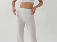Carica e avvia il video nel visualizzatore di galleria, Video: Rio De Sol Pantalon De Plage Memphis-White Pants Lana