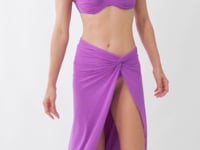 Carica e avvia il video nel visualizzatore di galleria, Video: Rio De Sol Jupe De Page Bio-Floreira Long Skirt Knot