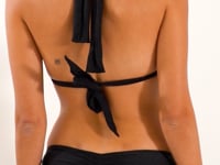 Carica e avvia il video nel visualizzatore di galleria, Video: Rio De Sol Haut Top Shimmer-Black Mel