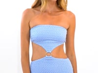 Carica e avvia il video nel visualizzatore di galleria, Video: Rio De Sol Mini Dress Drift-Cianita Lulu Dress
