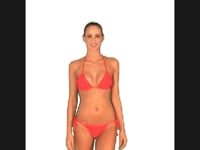 Carica e avvia il video nel visualizzatore di galleria, Video: Brazilian Bikini Shop Bas Red Lacinho