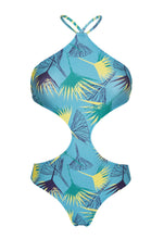 Carica l'immagine nel visualizzatore di Gallery, Product Front: Rio De Sol Une Pièce Body Flower Geometric